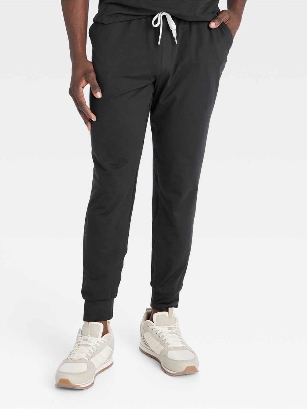 All In Motion Men's Black Jogger Pants with Drawstring Waist- Size 2X- NWT